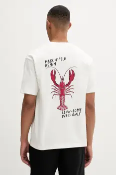 Marc O'Polo tricou basic pentru barbati, din bumbac imagine