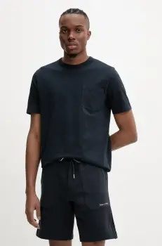 Marc O'Polo tricou din bumbac barbati, culoarea albastru marin, uni, M23217651204 imagine