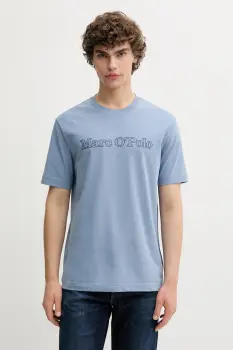 Marc O'Polo tricou din bumbac cu imprimeu, 526201251154 imagine