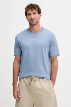 Marc O'Polo tricou din bumbac cu imprimeu, 526201251382 imagine