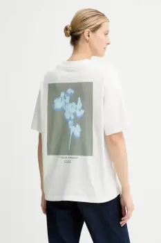 Marc O'Polo tricou din bumbac culoarea alb, 5000007044 imagine