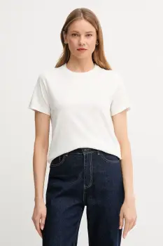 Marc O'Polo tricou din bumbac culoarea bej, 5000006276 imagine