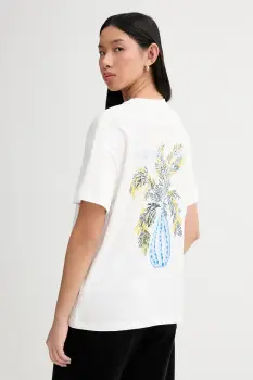 Marc O'Polo tricou din bumbac culoarea bej, 5000009349 imagine