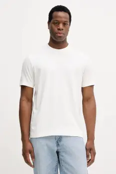 Marc O'Polo tricou din bumbac culoarea bej, uni, 5000007709 imagine