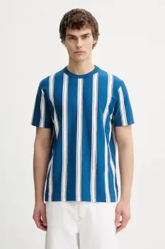 Marc O'Polo tricou din bumbac culoarea bleumarin, cu imprimeu, 5000007714 imagine