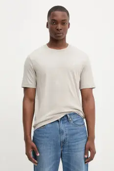 Marc O'Polo tricou din bumbac culoarea gri, cu imprimeu, 526201251054 imagine