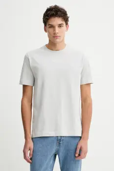 Marc O'Polo tricou din bumbac culoarea gri, cu imprimeu, 620201251382 imagine