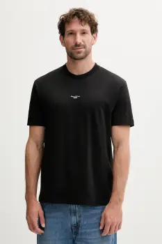 Marc O'Polo tricou din bumbac culoarea negru, cu imprimeu, 5000006275 imagine