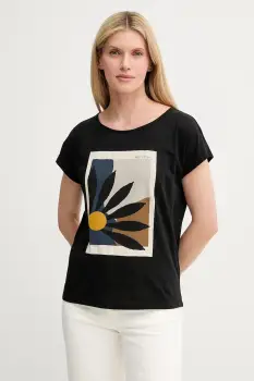 Marc O'Polo tricou din bumbac culoarea negru, M04206751377 imagine