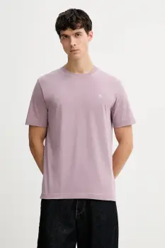 Marc O'Polo tricou din bumbac culoarea roz, uni, 620201251054 imagine