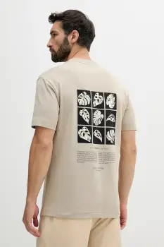 Marc O'Polo tricou din bumbac culoarea verde, cu imprimeu, 524206451260 imagine