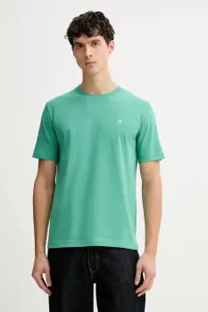 Marc O'Polo tricou din bumbac culoarea verde, uni, 620201251054 imagine
