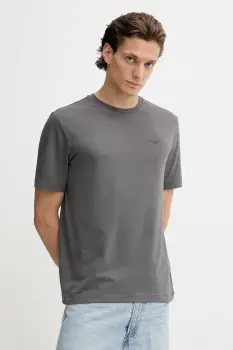 Marc O'Polo tricou din bumbac DENIM culoarea negru, uni, B61202151060 imagine