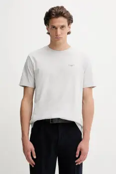 Marc O'Polo tricou din bumbac DENIM culoarea negru, uni, B61202151060 imagine