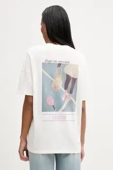 Marc O'Polo tricou oversized pentru femei, din bumbac imagine