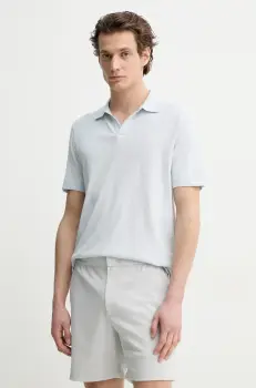 Marc O'Polo tricou polo din in barbati, neted, 523209153026 imagine