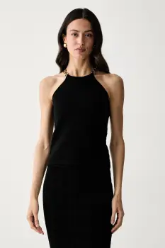 Marciano by Guess bluza halter pentru femei cu vascoza KAEDA imagine