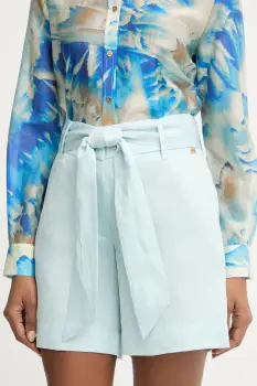 Marciano by Guess pantaloni scurti eleganti de dama cu amestec de in JANE imagine