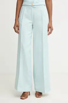 Marciano by Guess Pantaloni wide leg femei cu amestec de in JANE imagine