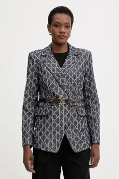 Marciano by Guess sacou cu doua randuri de nasturi pentru femei, din denim LIAN imagine