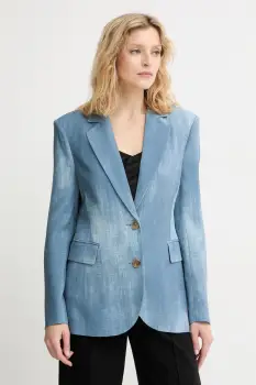 Marciano by Guess Sacou cu un singur rand de nasturi pentru femei din vascoza JEN imagine