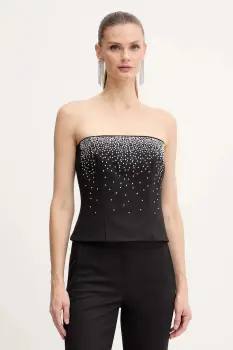 Marella bluza culoarea negru, cu imprimeu, 2523166062200 imagine