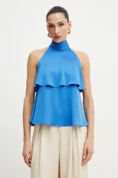 Marella bluza Emme by Marella femei, culoarea violet, uni, 2515161102200 imagine