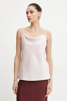 Marella bluza FRINGY femei, culoarea roz, uni, 2513161022200 imagine