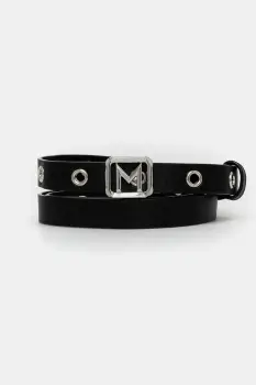 Marella curea de piele culoarea negru, 2523506036200 imagine