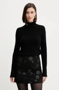 Marella geaca de lana culoarea negru, de tranzitie, 2523086071200 imagine