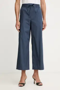 Marella pantaloni pentru femei, din bumbac Emme by Marella imagine