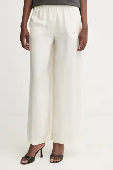 Marella pantaloni pentru femei, din matase MLMQUIZ imagine
