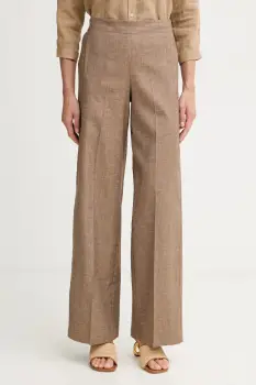 Marella pantaloni regular pentru femei, cu in Emme by Marella imagine