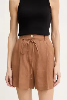 Marella pantaloni scurti din in ZANNATA imagine