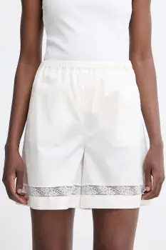 Marella pantaloni scurti pentru femei, din bumbac MLMSPORT imagine