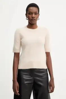 Marella pulover de lana culoarea bej, light, 2523366075200 imagine