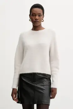 Marella pulover din amestec de lana culoarea bej, 2523366352200 imagine