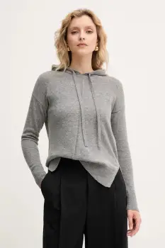 Marella pulover din amestec de lana Emme by Marella culoarea gri, light, 2525366011200 imagine