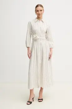 Marella rochie DENIS culoarea bej, maxi, drept, 2513221111200 imagine