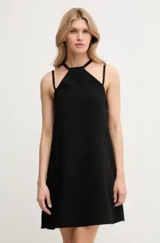 Marella rochie Emme by Marella culoarea negru, mini, evazati, 2515221122200 imagine