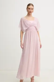 Marella rochie Emme by Marella culoarea roz, maxi, evazati, 2515221342200 imagine