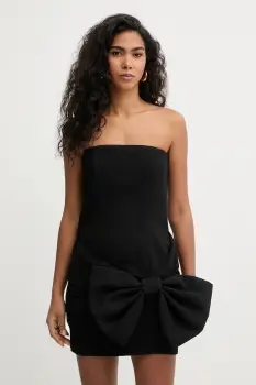 Marella rochie MLTEDITORE culoarea negru, mini, mulata, 2613221013200 imagine