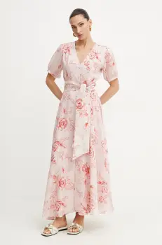 Marella rochie REGARD culoarea roz, maxi, evazati, 2513221312200 imagine