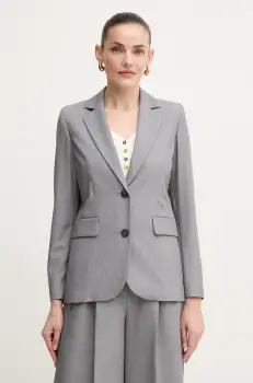 Marella sacou Emme by Marella culoarea gri, un singur rand de nasturi, uni, 2515041211200 imagine