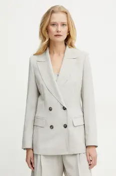 Marella sacou MOGOL culoarea bej, cu doua randuri de nasturi, neted, 2513041181200 imagine