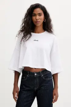 Marella tricou din bumbac culoarea alb, 2523976104200 imagine