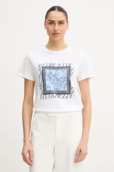 Marella tricou din bumbac Emme by Marella imagine