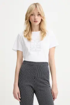 Marella tricou din bumbac Emme by Marella imagine