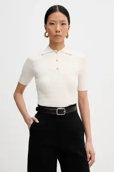 Marella tricou LEGNO culoarea bej, 2613361101200 imagine