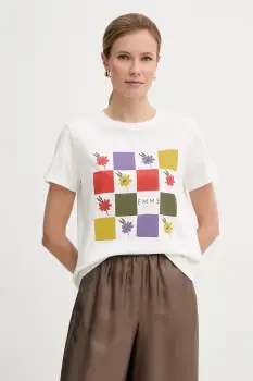 Marella tricou pentru femei, din bumbac Emme by Marella imagine